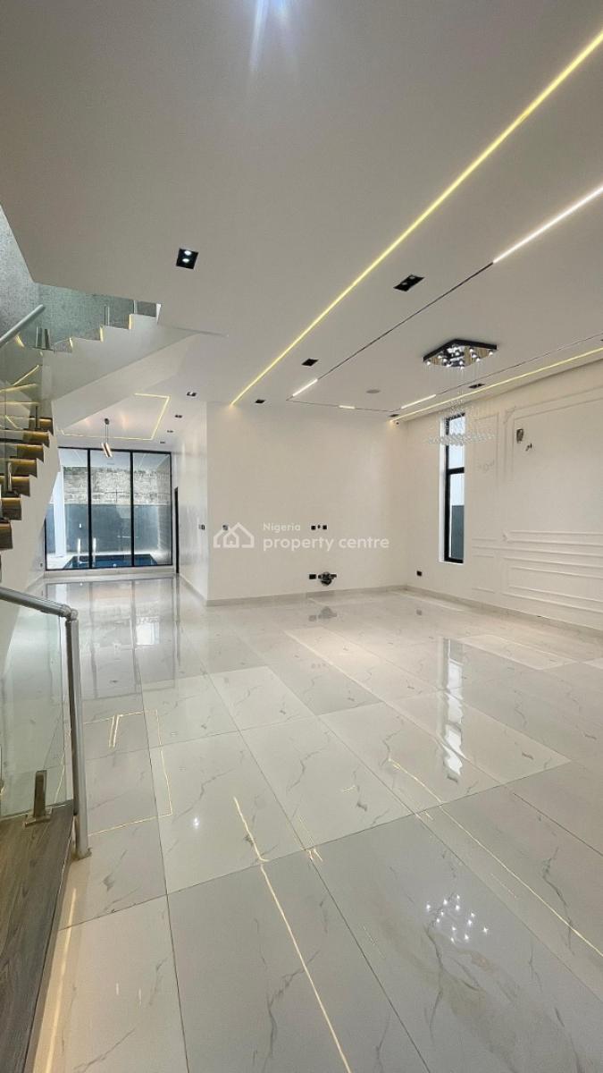 Uniquely Styled Fully Automated 5 Bedroom Detached House, Chevron, Lekki, Lagos, Detached Duplex for Sale