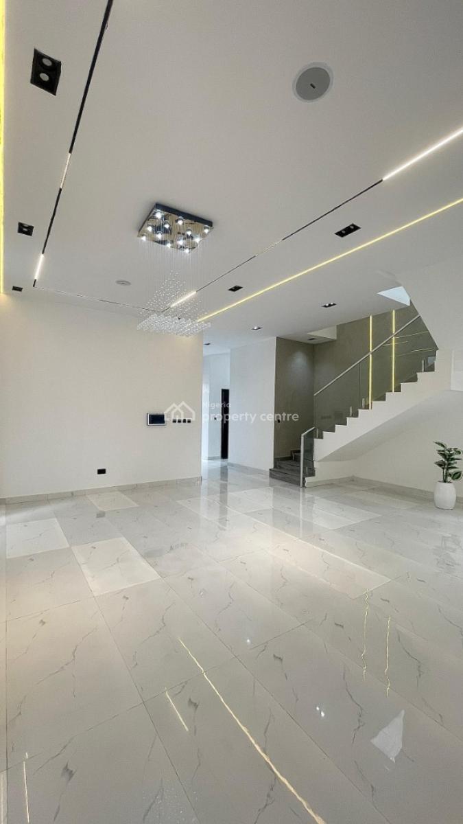 Uniquely Styled Fully Automated 5 Bedroom Detached House, Chevron, Lekki, Lagos, Detached Duplex for Sale