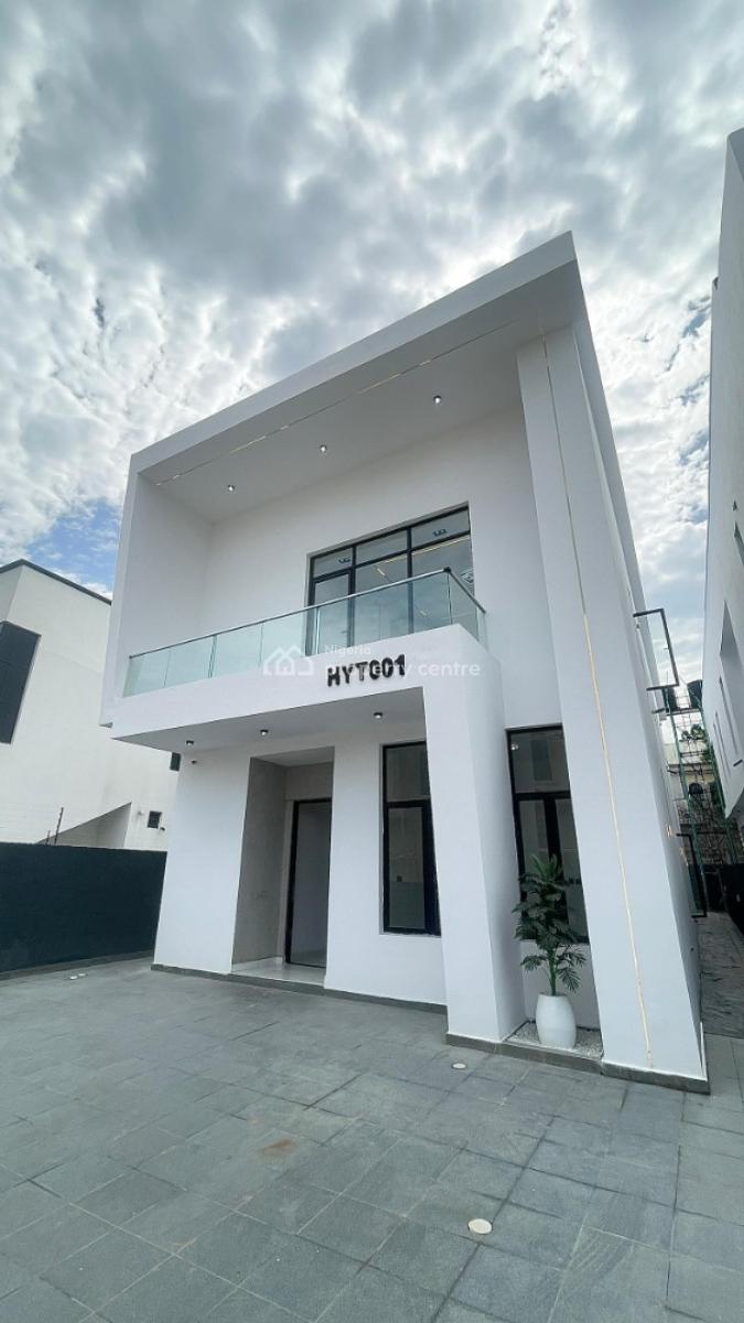 Uniquely Styled Fully Automated 5 Bedroom Detached House, Chevron, Lekki, Lagos, Detached Duplex for Sale