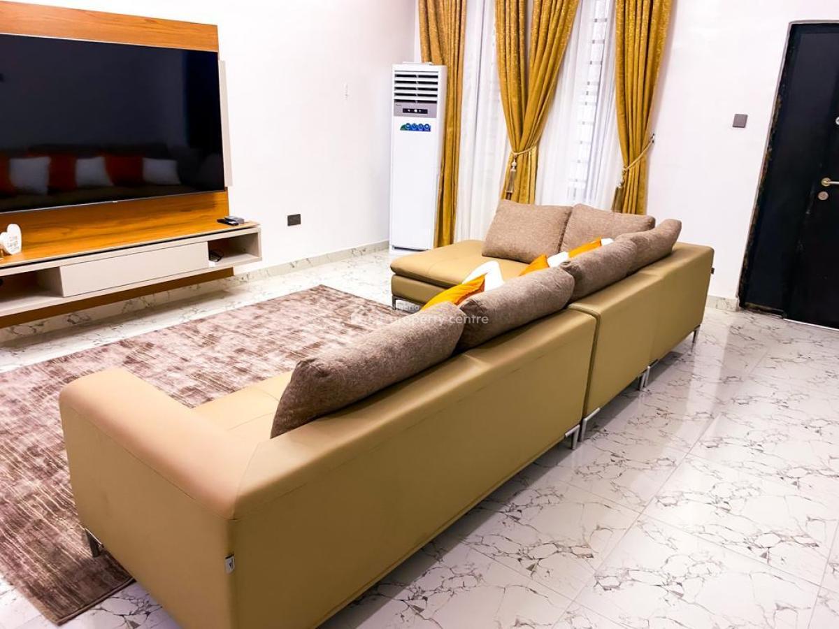 Excellent 4 Bedroom Furnished  Terrace Duplex with a Room Bq, Orchids Hotel Road Chevron Toll Gate, Lekki, Lagos, Terraced Duplex for Rent