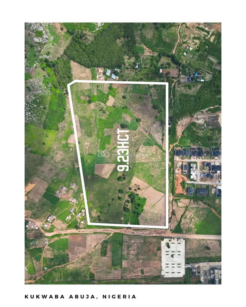 9.23 Hectares of Prime Mixed-use Land, Kukwaba, Abuja, Mixed-use Land for Sale