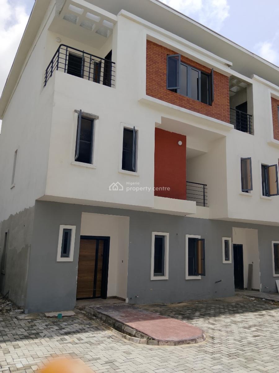 New 4bedroom Terrace Duplex with Bq, Mini Estate Off Freedom Way, Ikate, Lekki, Lagos, Terraced Duplex for Sale