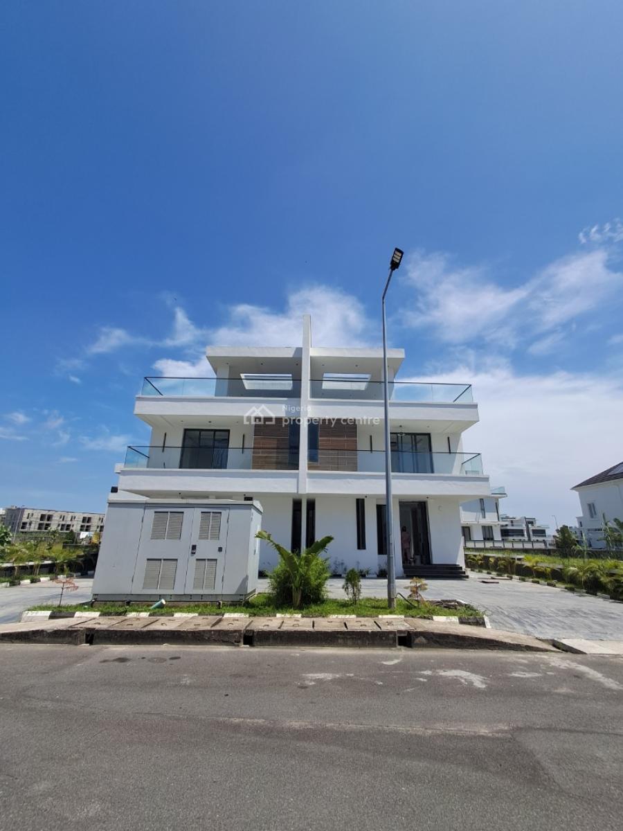 Automated 5 Bedroom Semi Detached Duplex + Bq & Security House, in a Secured and Call to Access Estate, Ikate, Lekki, Lagos, Semi-detached Duplex for Sale