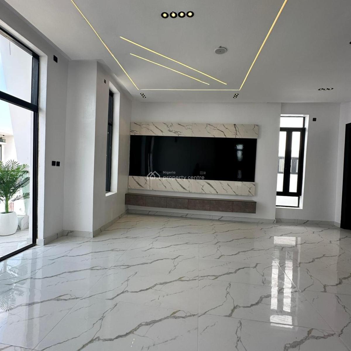 Luxurious 5 Bedroom Fully Detached Duplex with Bq and Pool, Orchid Road, Lekki, Lagos, Semi-detached Duplex for Sale