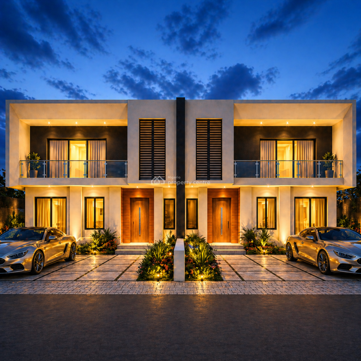 Ultra-modern 4 Bedroom Semi-detached Duplex (carcass Stage), Plot 4, Off Dolapo Oshinlaike Street, S-forte Estate, Ajah, Lagos, Semi-detached Duplex for Sale
