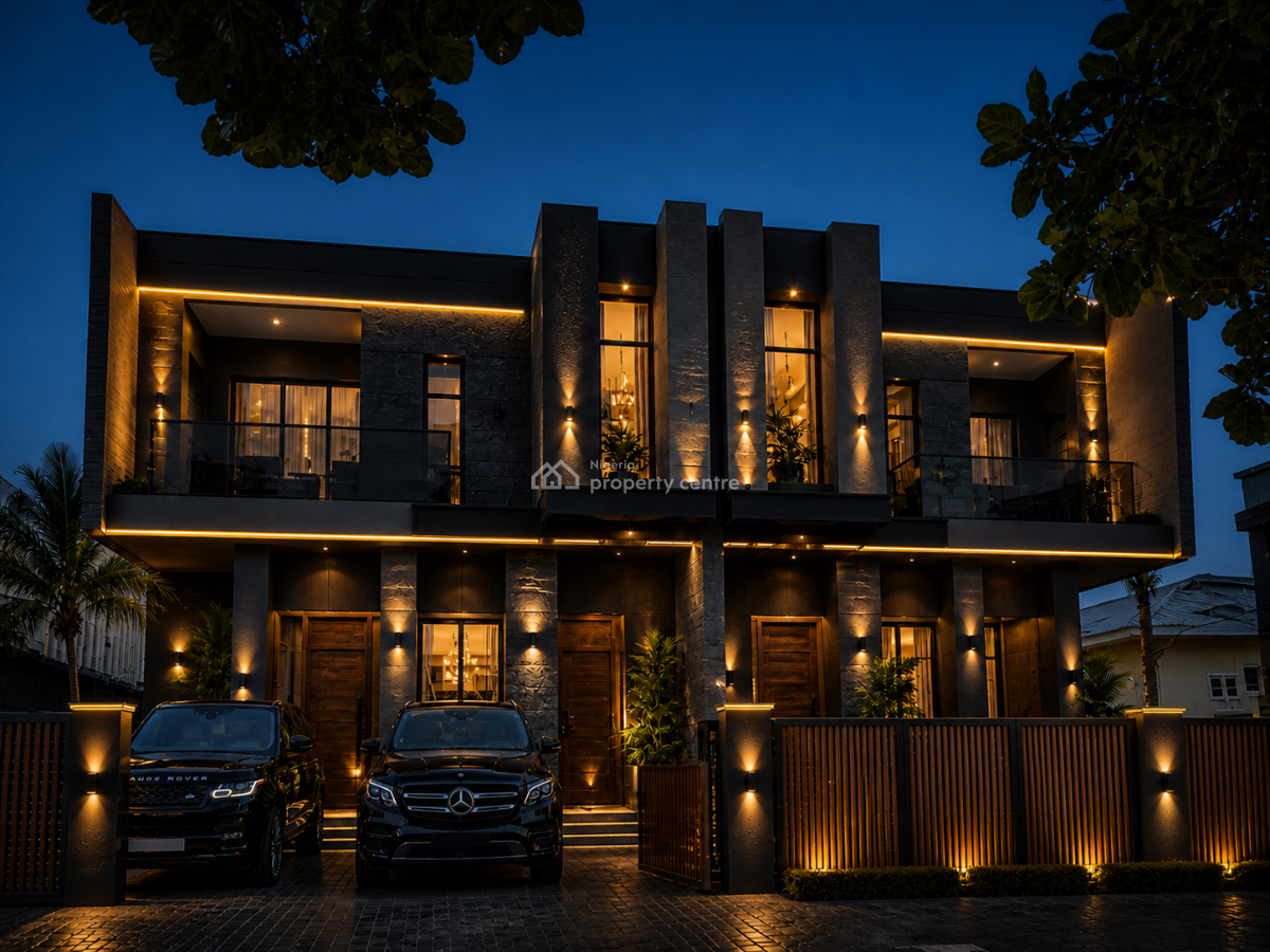 Ultra-modern 4 Bedroom Semi-detached Duplex (carcass Stage), Off Dolapo Oshinlaike Street, S-forte Estate, Ado, Ajah, Lagos, Semi-detached Duplex for Sale