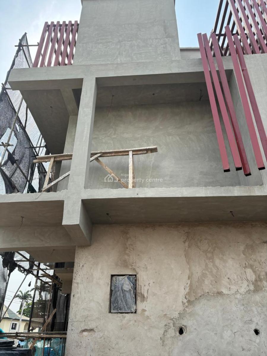 Brand New 4-bedroom Smart Terrace Duplex + Bq, Bode Thomas, Surulere, Lagos, Terraced Duplex for Sale