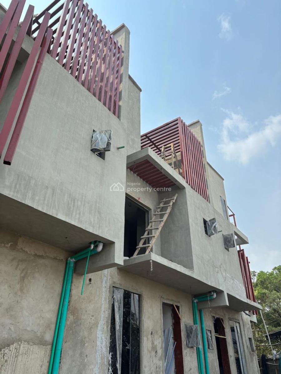 Brand New 4-bedroom Smart Terrace Duplex + Bq, Bode Thomas, Surulere, Lagos, Terraced Duplex for Sale