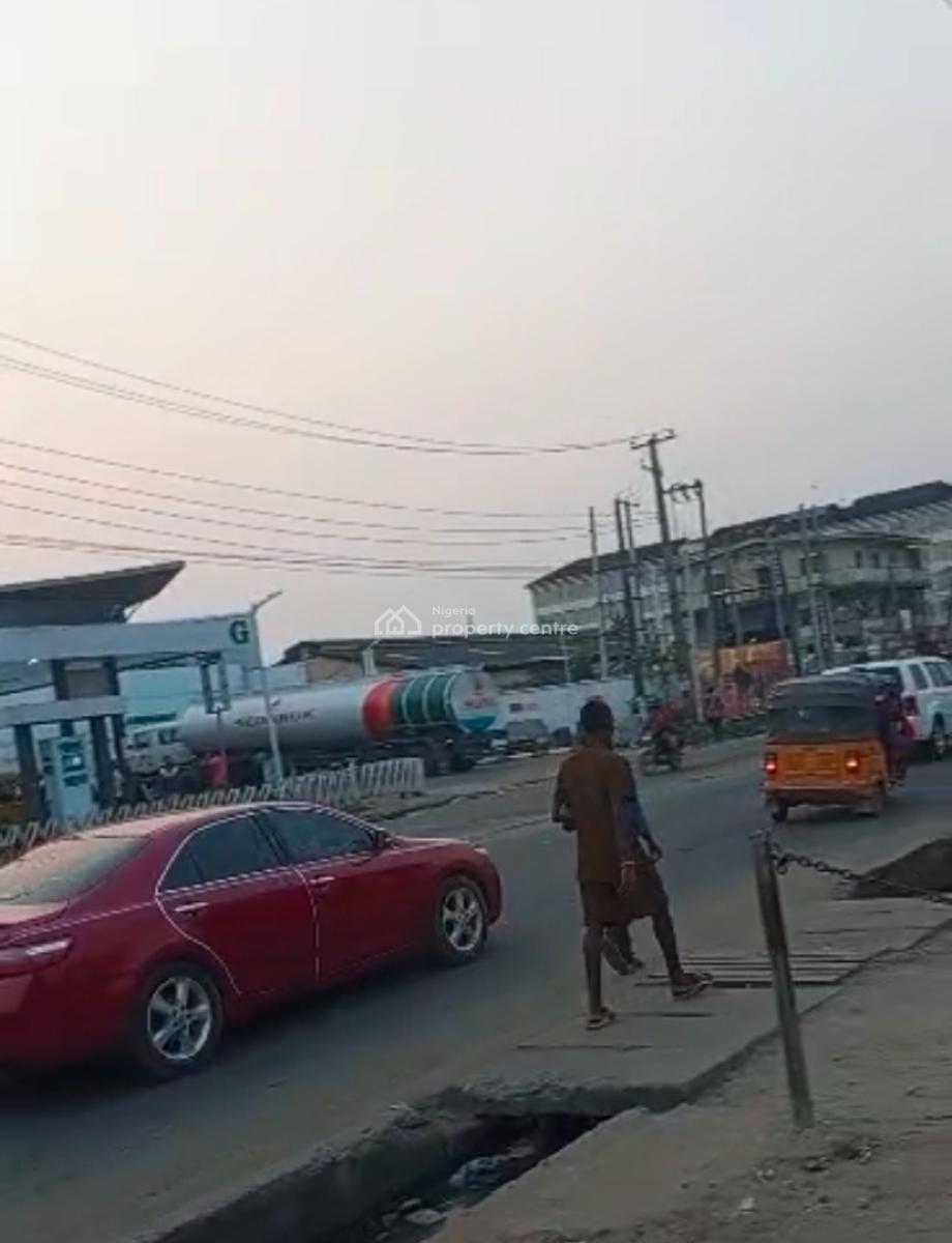 Land Size: 1,908sqm  Six (6) Underground Tanks Viz: (a.) 4 Pms Tanks, Okota, Isolo, Lagos, Commercial Property for Sale