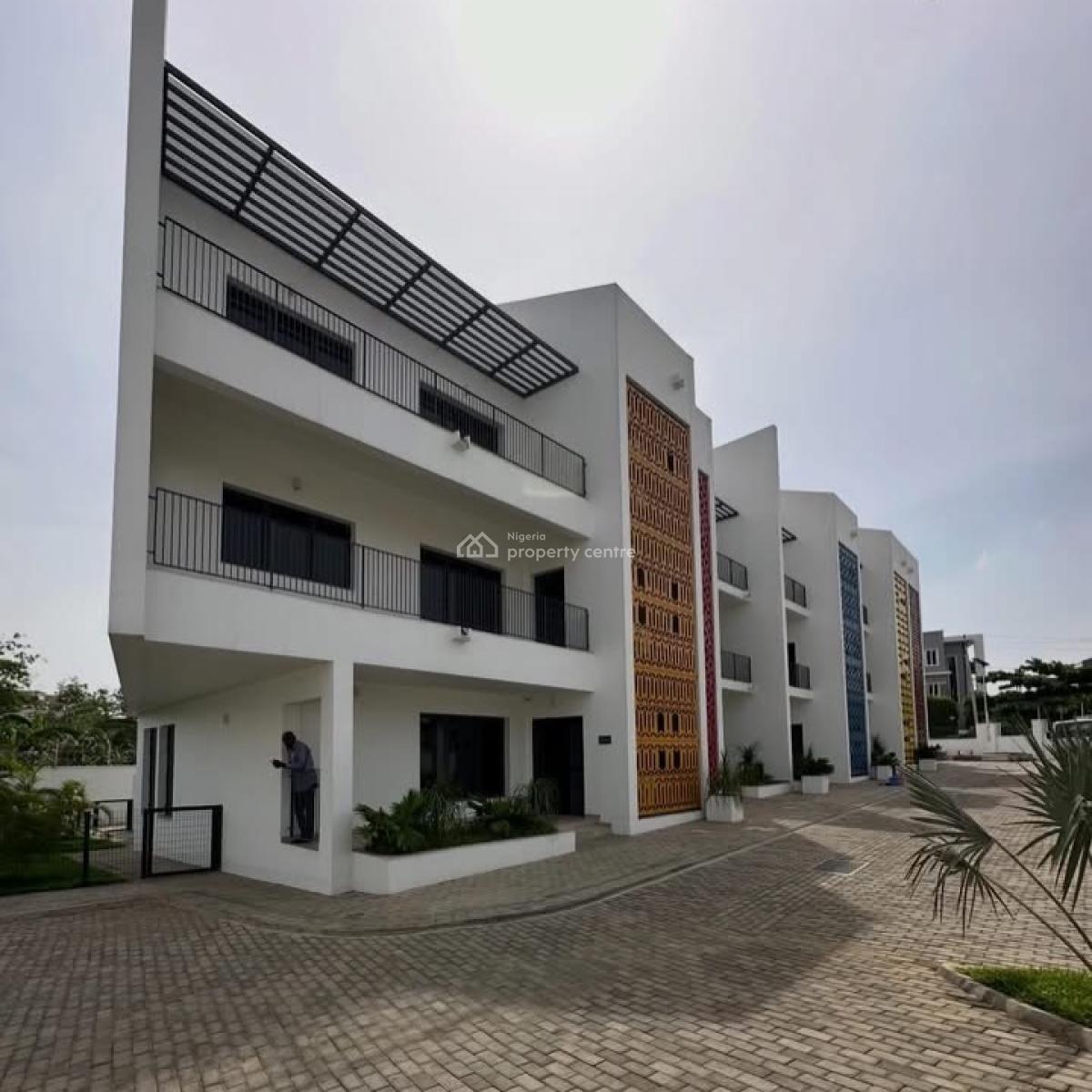 Newly Built 4 Bedroom Terrace Duplex with Bq, Jahi, Abuja, Terraced Duplex for Sale