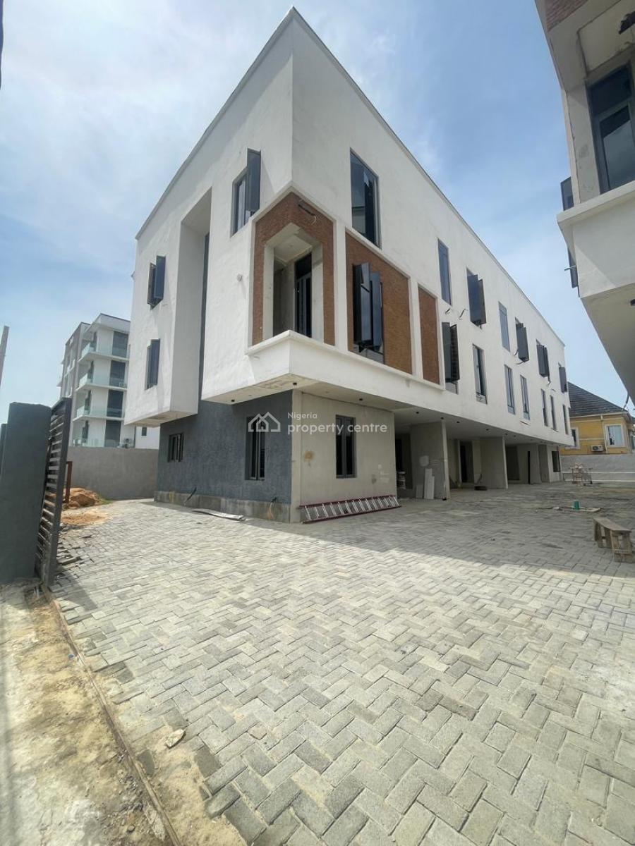Terrace Duplex Built on Two Floors with Wet & Dry Kitchen and a Room, Ikate, Lekki, Lagos, Terraced Duplex for Sale