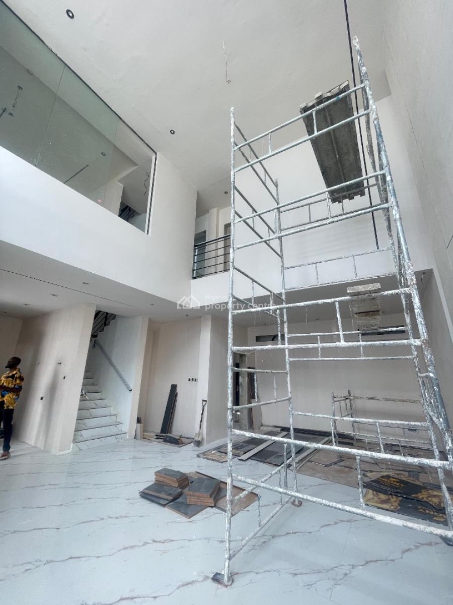 Well Finished Serviced Terrace Duplex with a Double Volume Living Room, Ikate, Lekki, Lagos, Terraced Duplex for Sale