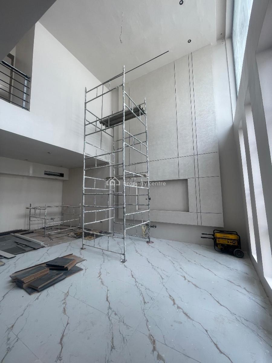 Well Finished Serviced Terrace Duplex with a Double Volume Living Room, Ikate, Lekki, Lagos, Terraced Duplex for Sale