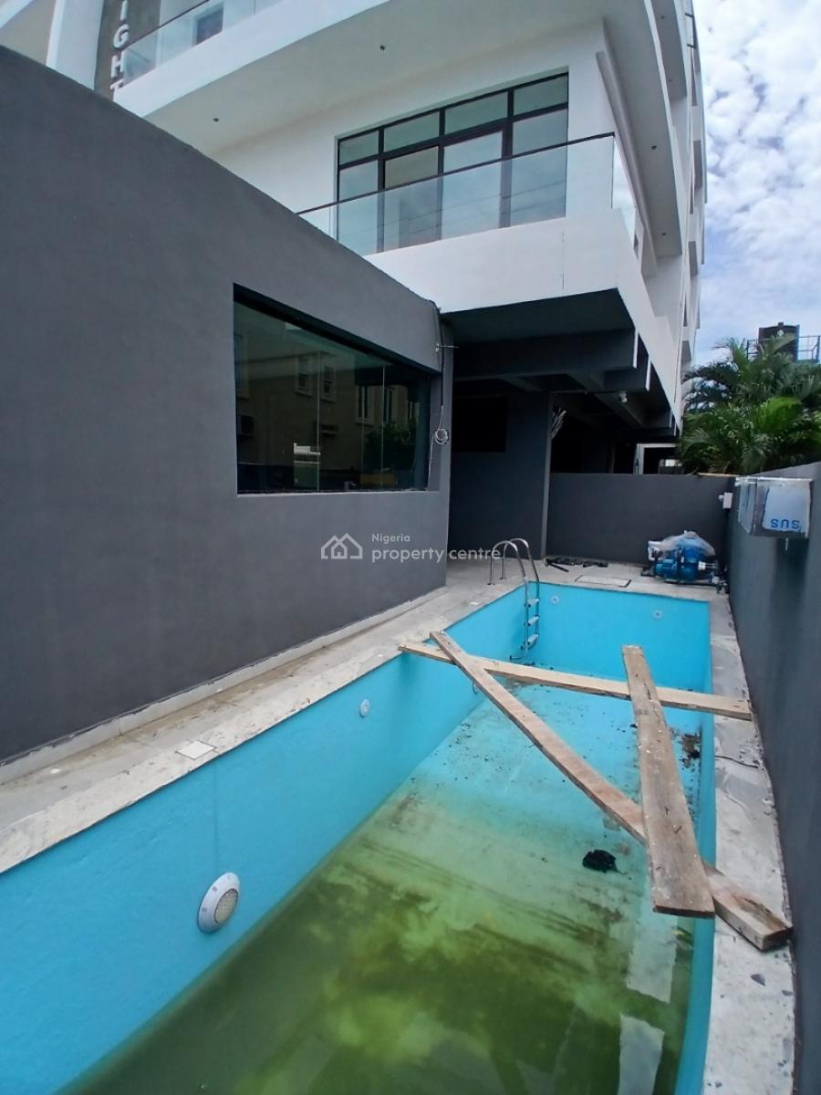 24/7 Power Supply 2 Bedroom En-suite Newly Built Flat with an Open Fit, Ikate, Lekki, Lagos, Flat / Apartment for Rent