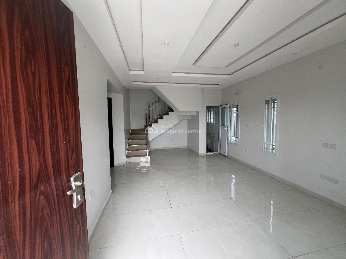 Newly Built 4 Bedroom Terrace Duplex, Hope Ville Estate, Sangotedo, Ajah, Lagos, Flat / Apartment for Rent