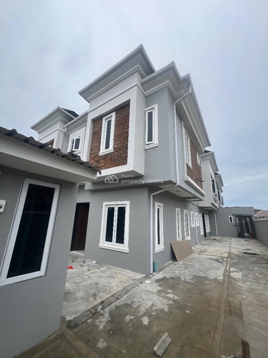 Newly Built 4 Bedroom Terrace Duplex, Hope Ville Estate, Sangotedo, Ajah, Lagos, Flat / Apartment for Rent
