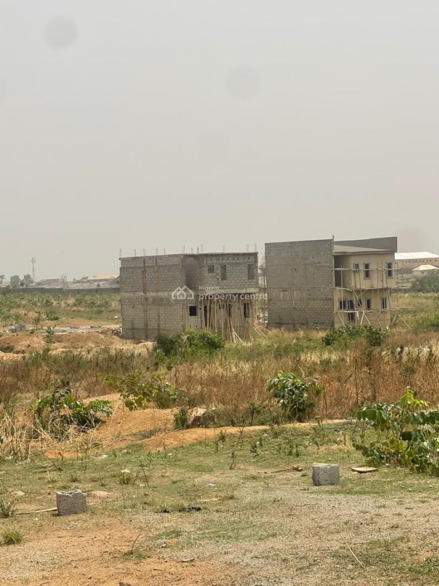 150sqm of Residential Plot for 3 Bedroom Terrace Duplex, By Brains and Hammers Near Ochacho, Life Camp, Abuja, Residential Land for Sale