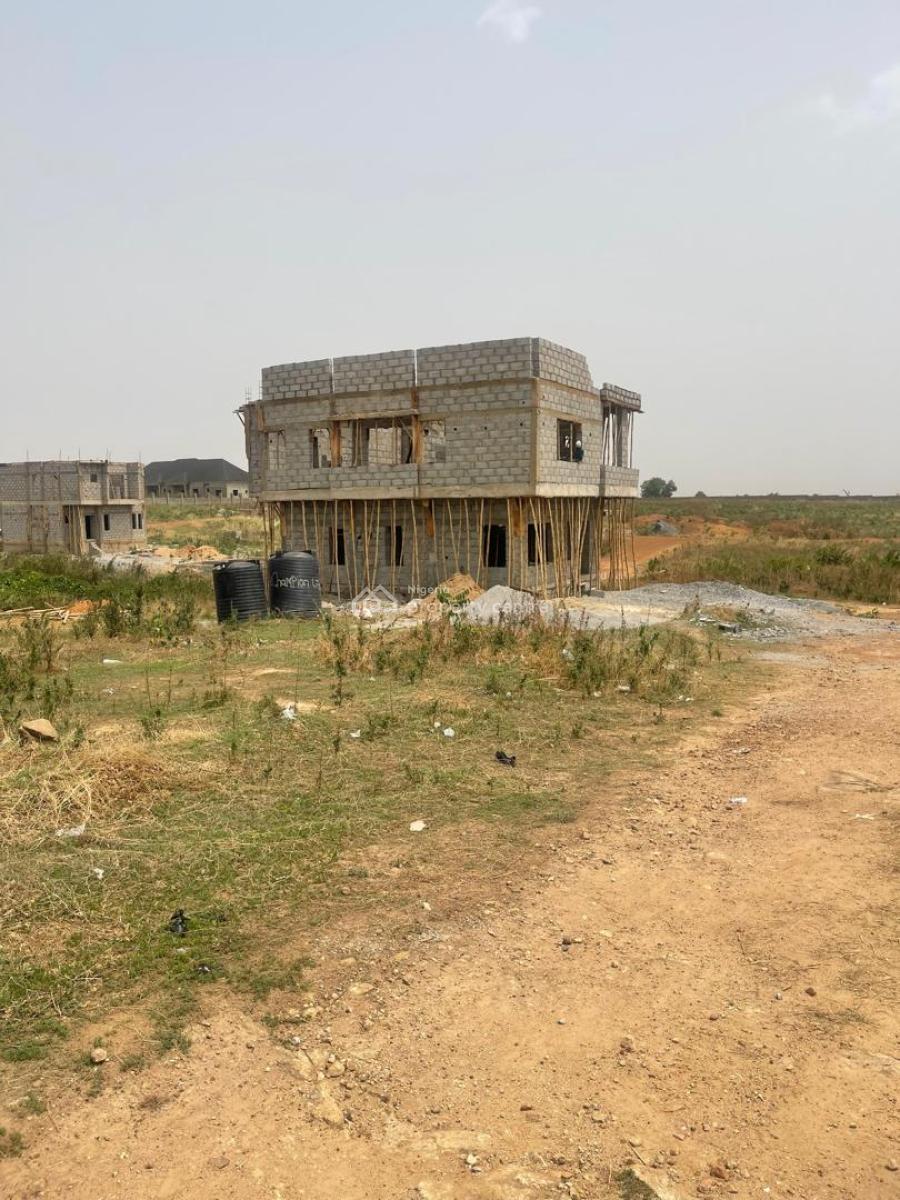 150sqm of Residential Plot for 3 Bedroom Terrace Duplex, By Brains and Hammers Near Ochacho, Life Camp, Abuja, Residential Land for Sale