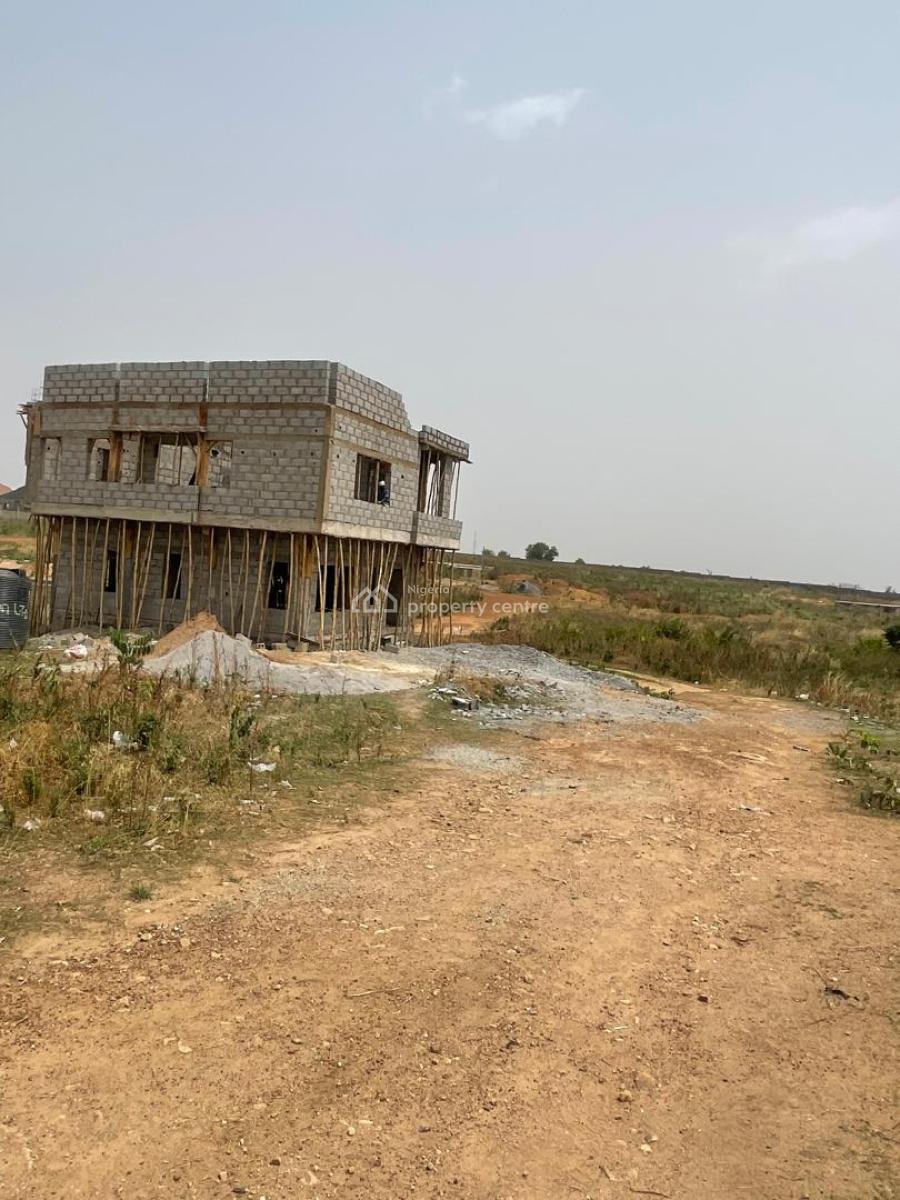 150sqm of Residential Plot for 3 Bedroom Terrace Duplex, By Brains and Hammers Near Ochacho, Life Camp, Abuja, Residential Land for Sale