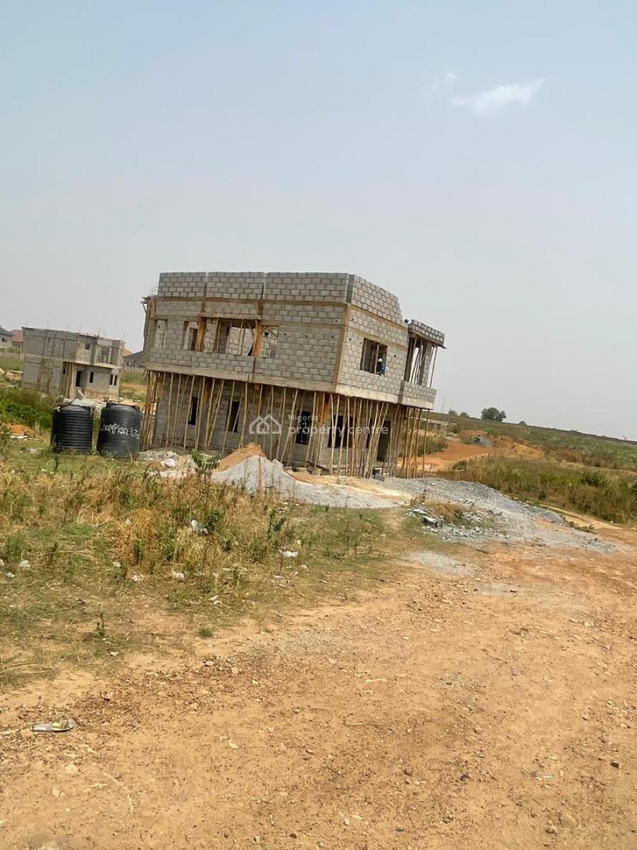 150sqm of Residential Plot for 3 Bedroom Terrace Duplex, By Brains and Hammers Near Ochacho, Life Camp, Abuja, Residential Land for Sale