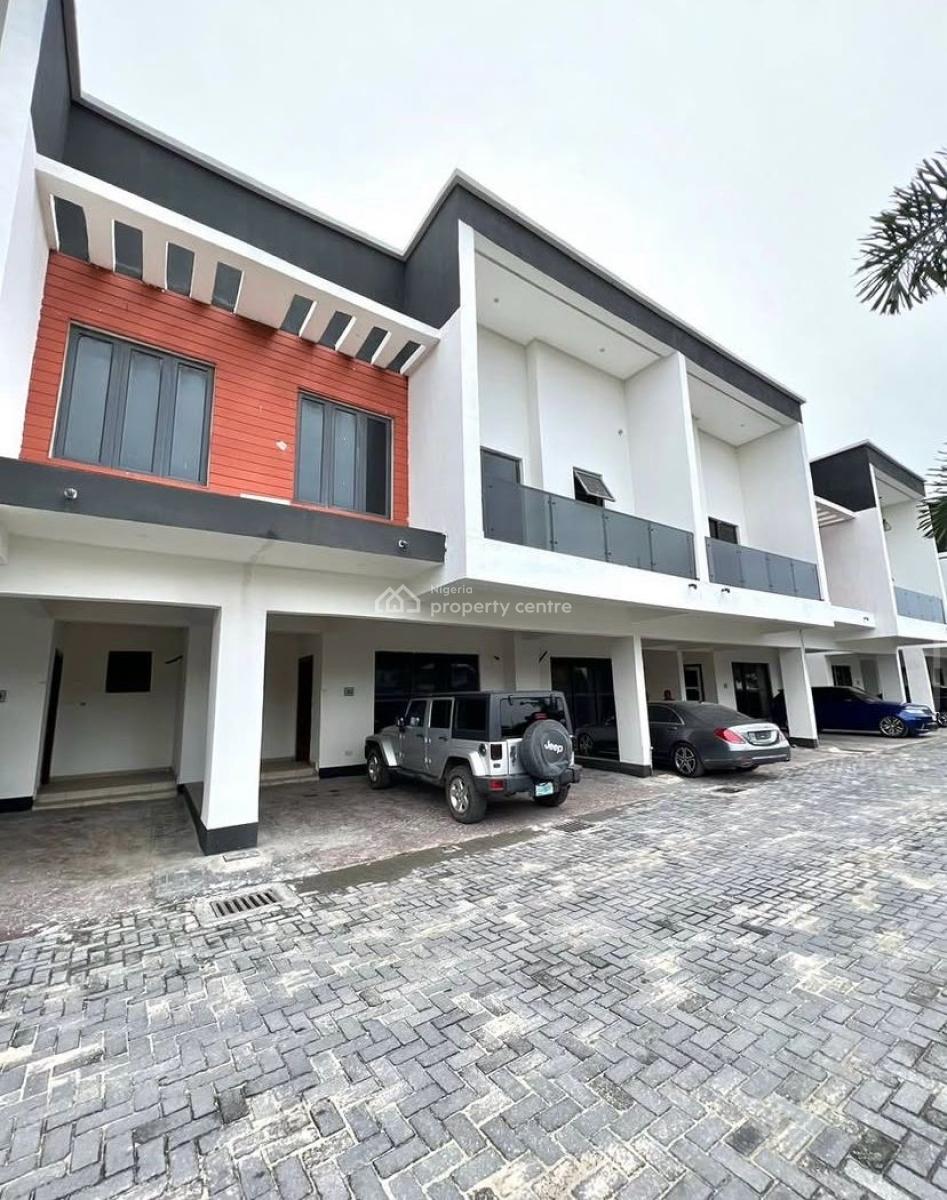 Standard 4 Bedroom Terrace Duplex, Ologolo, Lekki, Lagos, Semi-detached Duplex for Rent