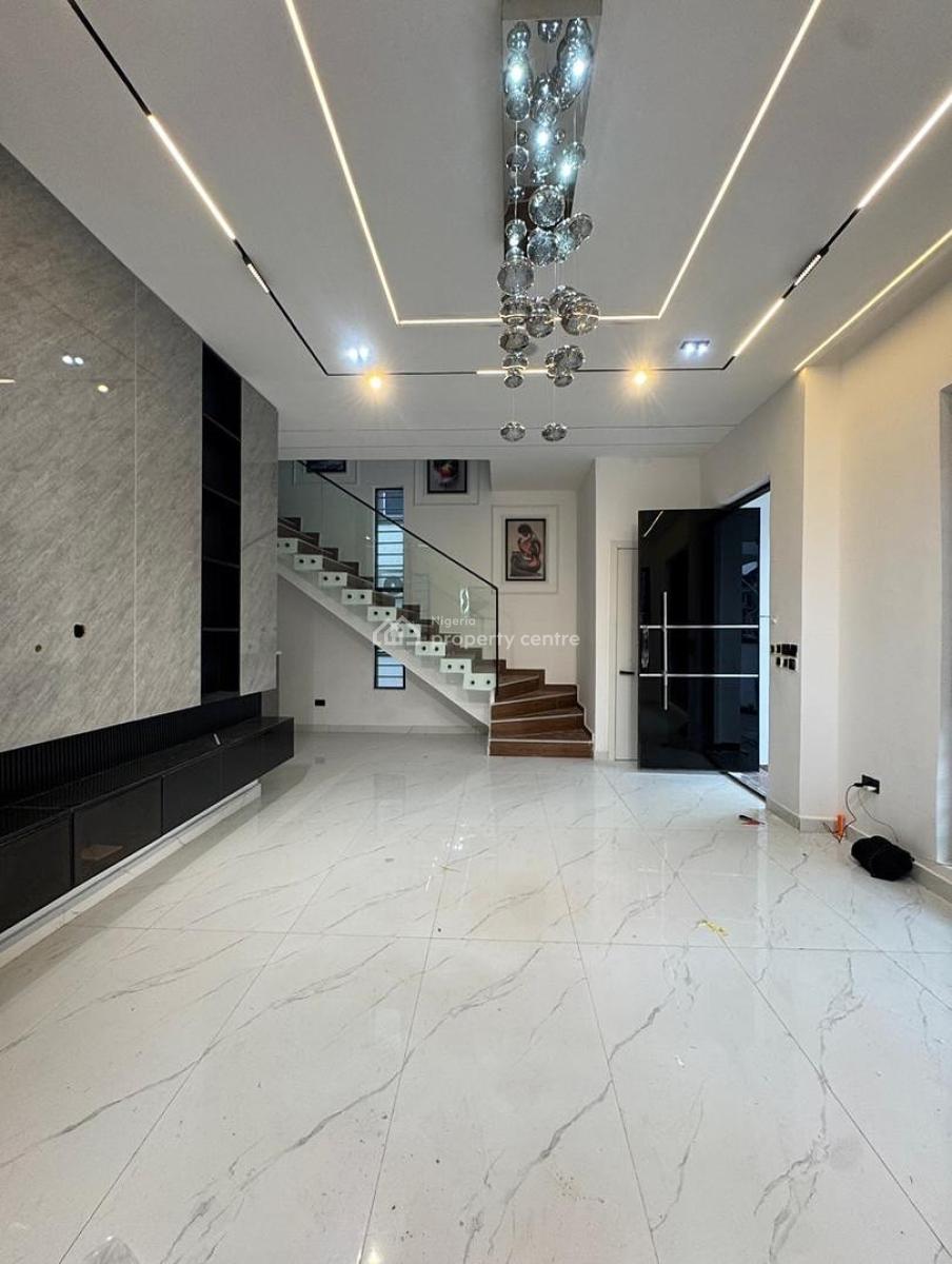 a Brand New Five Bedroom Mansion Up for Your Comfort, Gra Estate Behind Mega Chicken, Lekki, Lagos, Detached Duplex for Sale