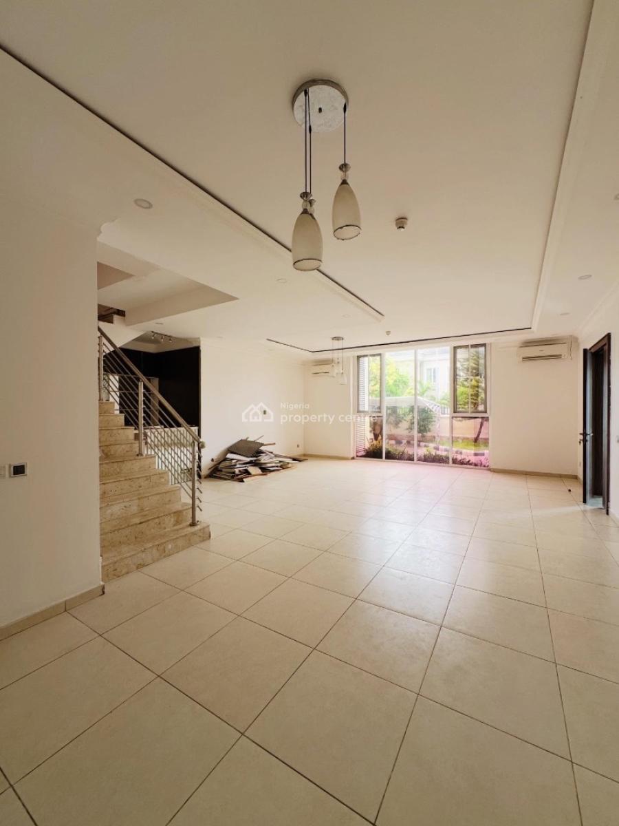 Fully Serviced 4 Bedroom Terrace Duplex with Bq, Banana Island, Ikoyi, Lagos, Terraced Duplex for Rent