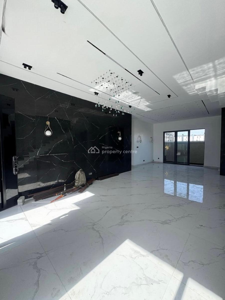 Newly Built 5 Bedroom Terrace with a Bq, Lekki Phase 1, Lekki, Lagos, Terraced Bungalow for Sale