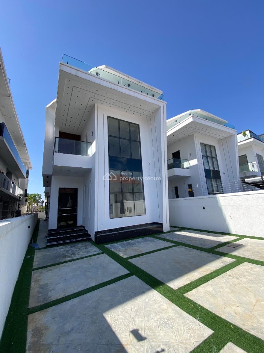 Newly Built 5bedroom Duplex Comes with Swimming Pool Plus Bq, Gate Estate By Blenco Supermarket Before Shop Rite, Sangotedo, Ajah, Lagos, Detached Duplex for Sale