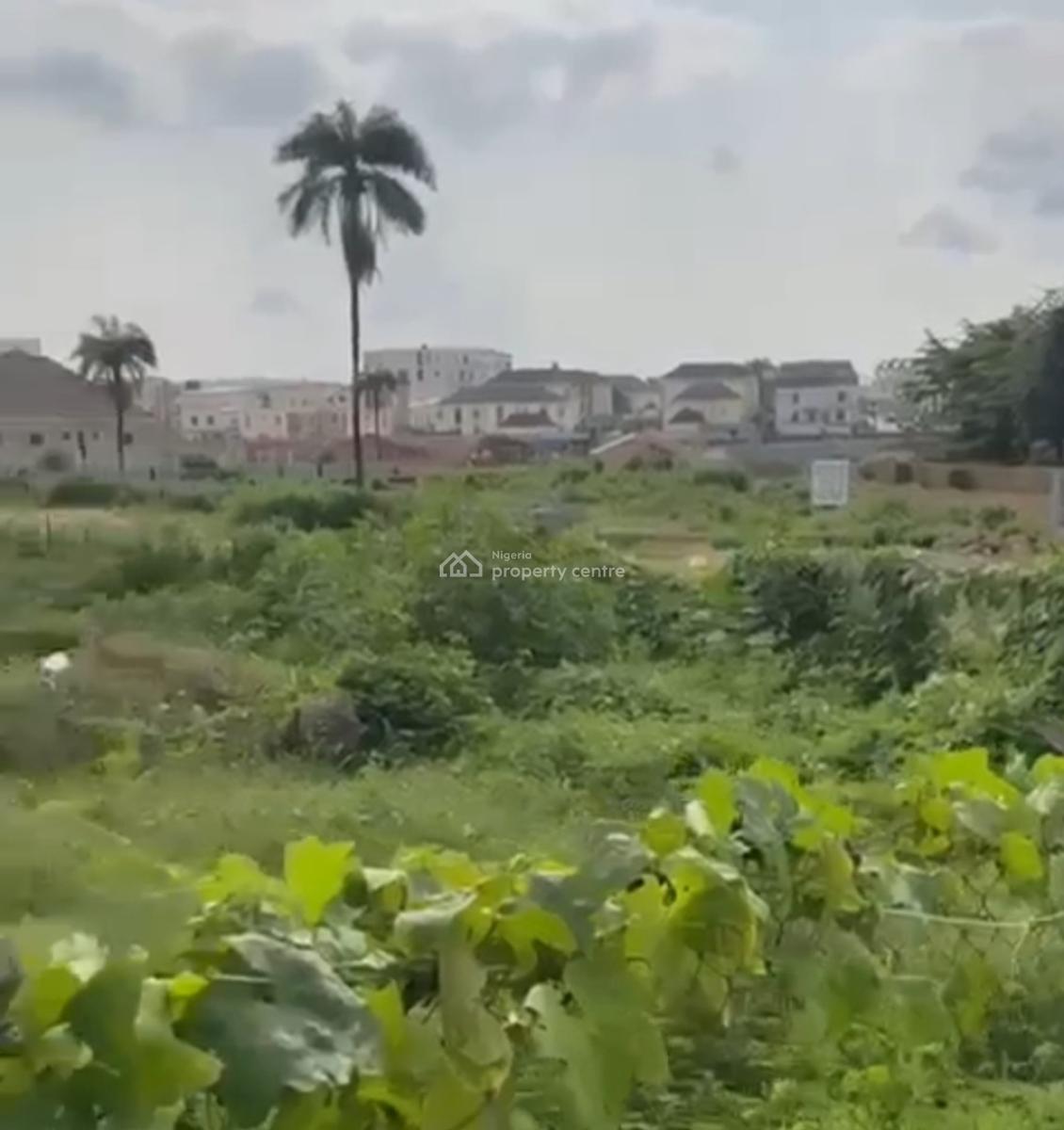 1200 Sqm Well Located Flat Land, Behind Cosgrove Estate, Mabushi, Abuja, Residential Land for Sale
