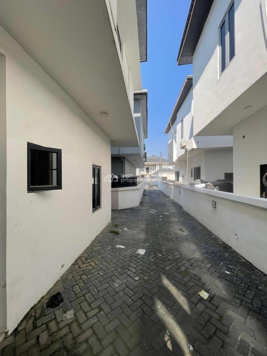 4 Bedroom Semi Detached Duplex with Bq, Ikate, Lekki, Lagos, Semi-detached Duplex for Rent