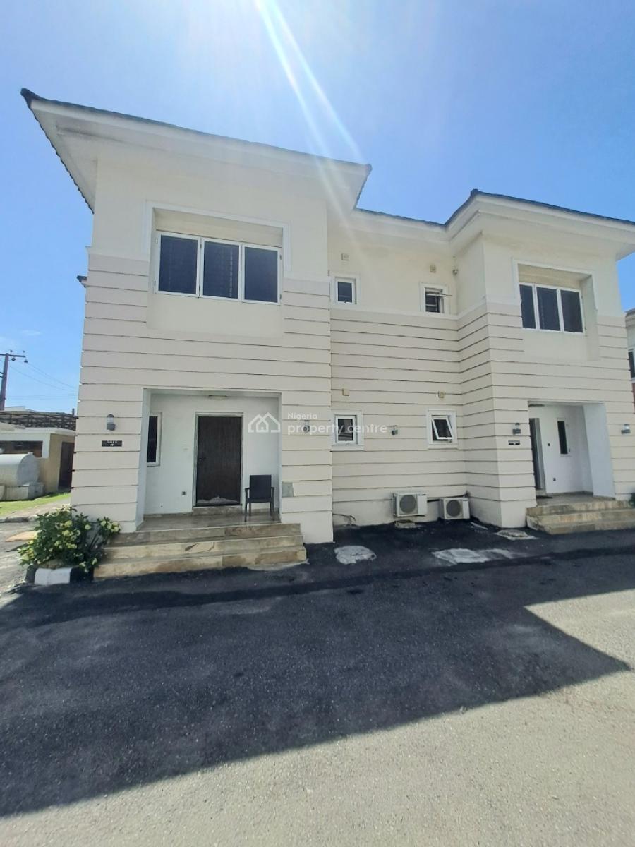 Well Built Serviced 5 Bedroom Semi Detached with Bq, Lekki Phase 1, Lekki, Lagos, Semi-detached Duplex for Rent