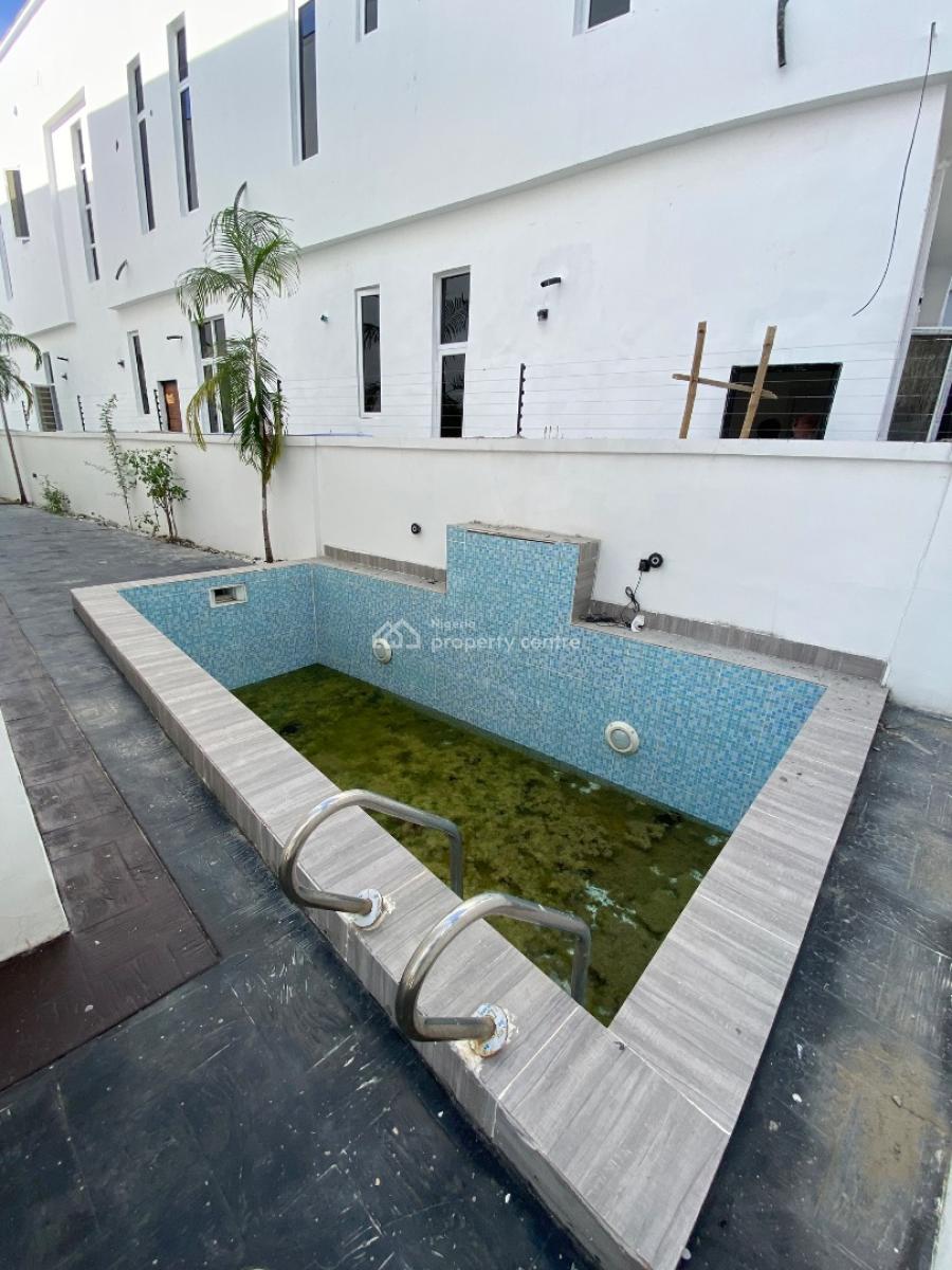5 Bedroom Duplex Comes with Swimming Pool Plus Bq, Gated Estate By Blenco Supermarket, Sangotedo, Ajah, Lagos, Detached Duplex for Sale