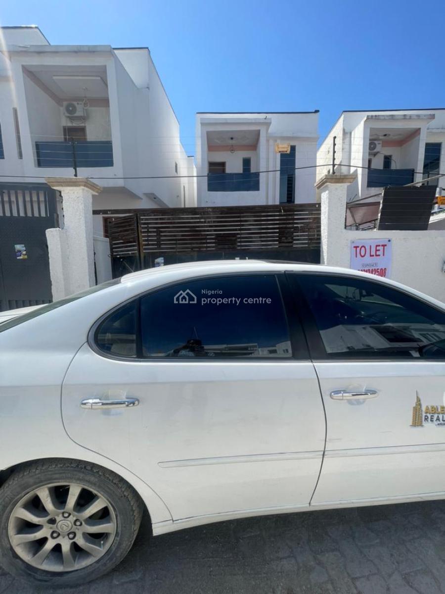 Topnotch Finished 4 Beadroom Fully Detached in a Self Compound, Ajah, Ajah, Lagos, Detached Duplex for Rent