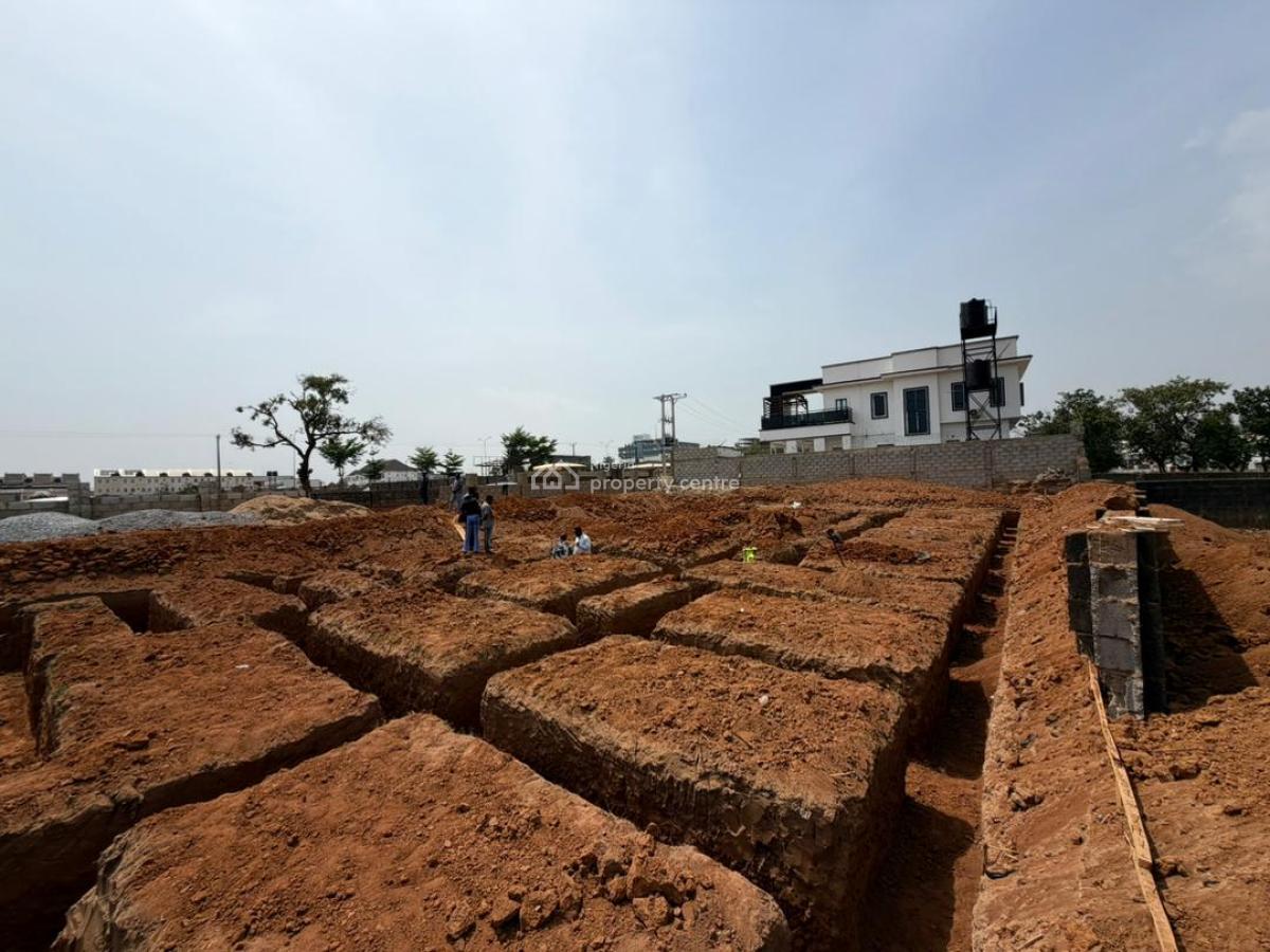 4 Bedroom Terraced Duplex with Attached Bq, Nzamiye Hospital, Nbora, Life Camp, Abuja, Terraced Duplex for Sale