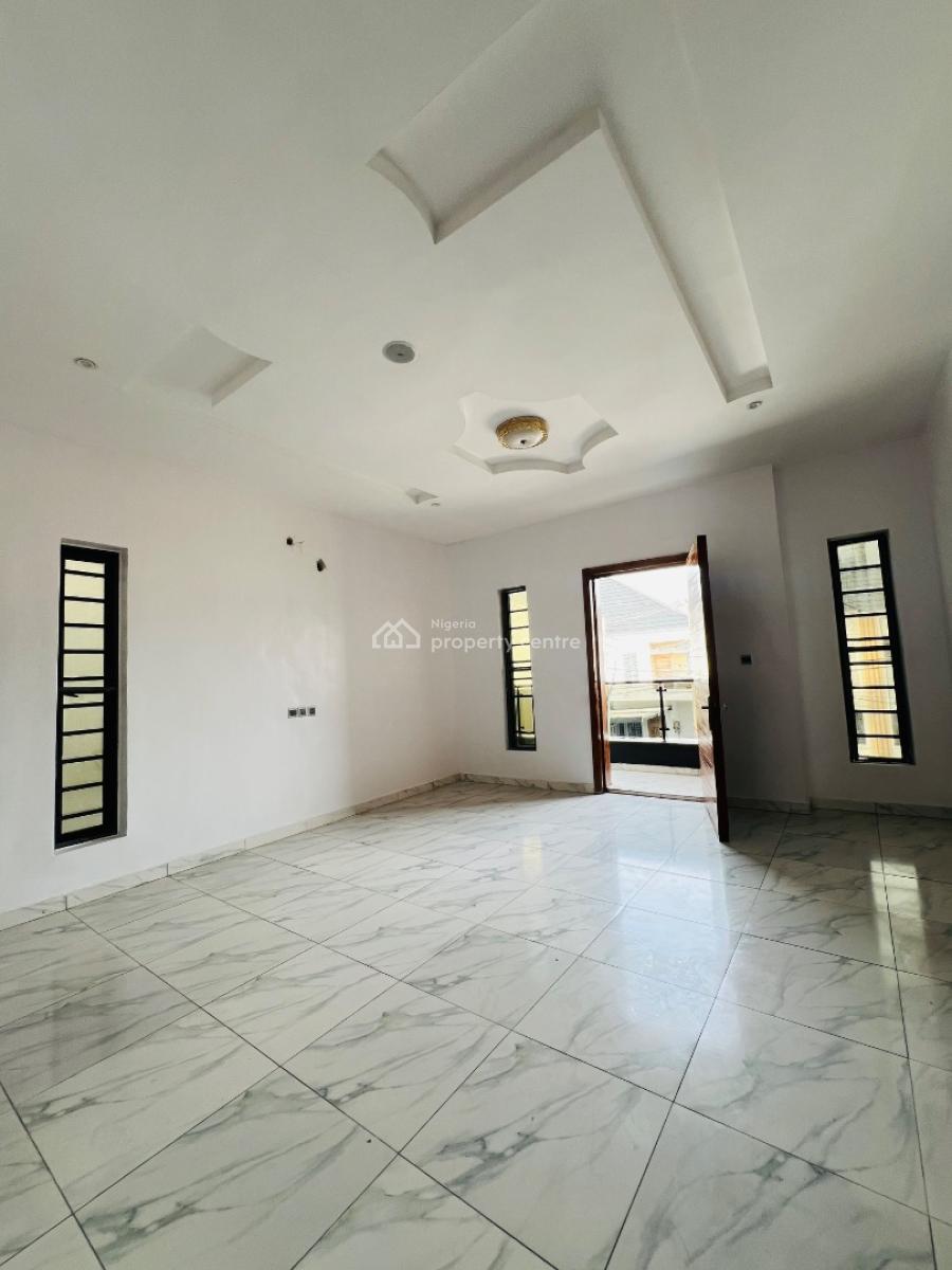 Serviced 4 Bedroom Semi Detached Duplex with a Bq, Ikota Gra, Behind Mega Chicken, Ikota, Lekki, Lagos, Semi-detached Duplex for Rent