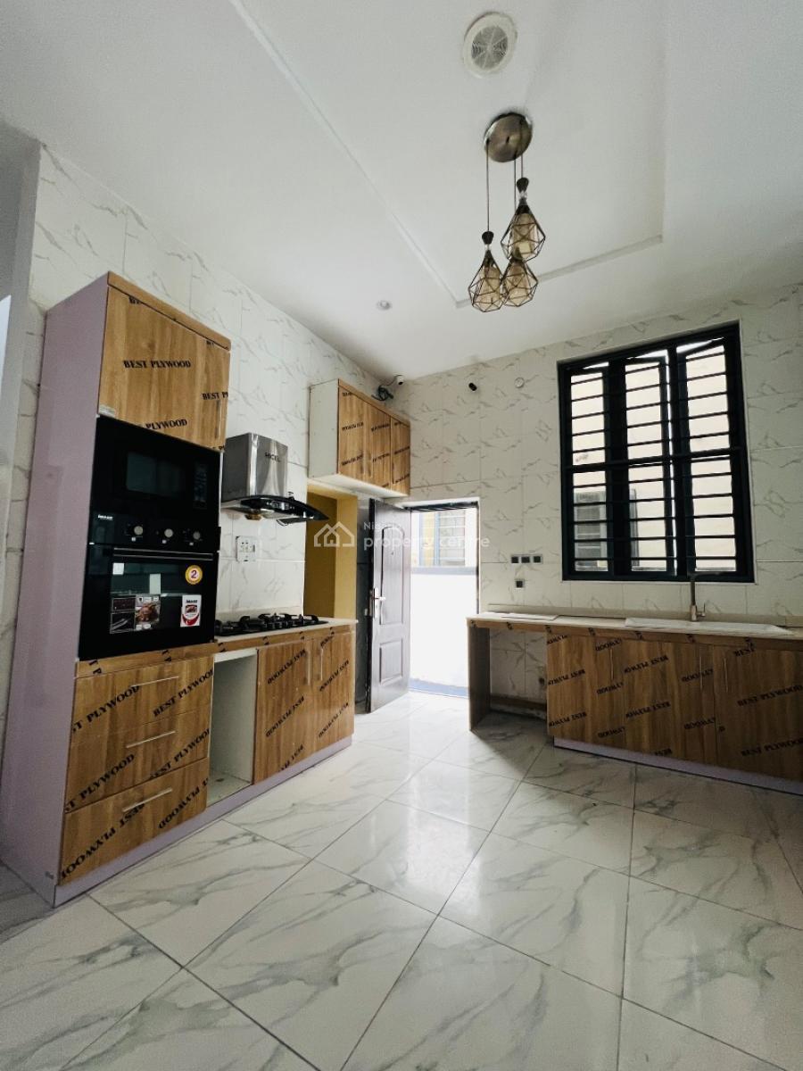 Serviced 4 Bedroom Semi Detached Duplex with a Bq, Ikota Gra, Behind Mega Chicken, Ikota, Lekki, Lagos, Semi-detached Duplex for Rent