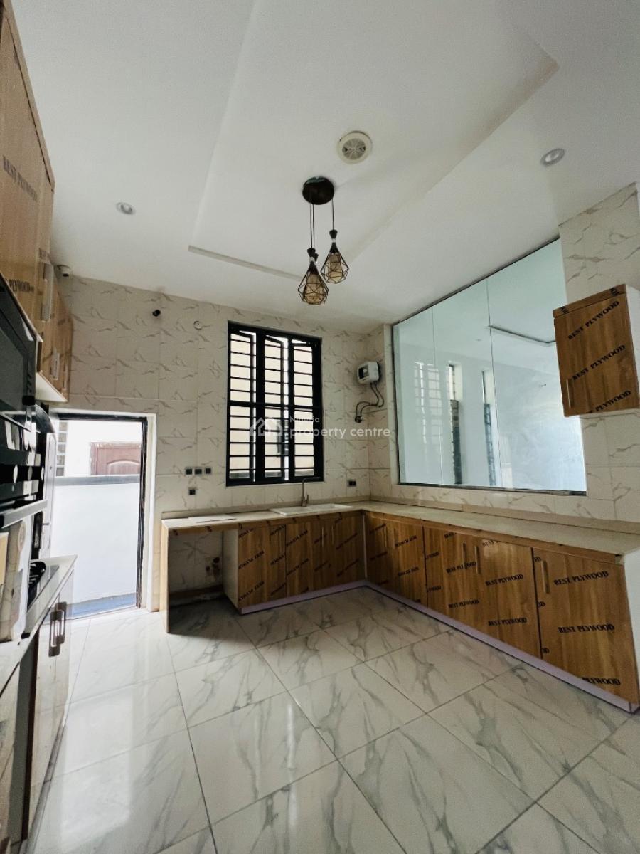 Serviced 4 Bedroom Semi Detached Duplex with a Bq, Ikota Gra, Behind Mega Chicken, Ikota, Lekki, Lagos, Semi-detached Duplex for Rent