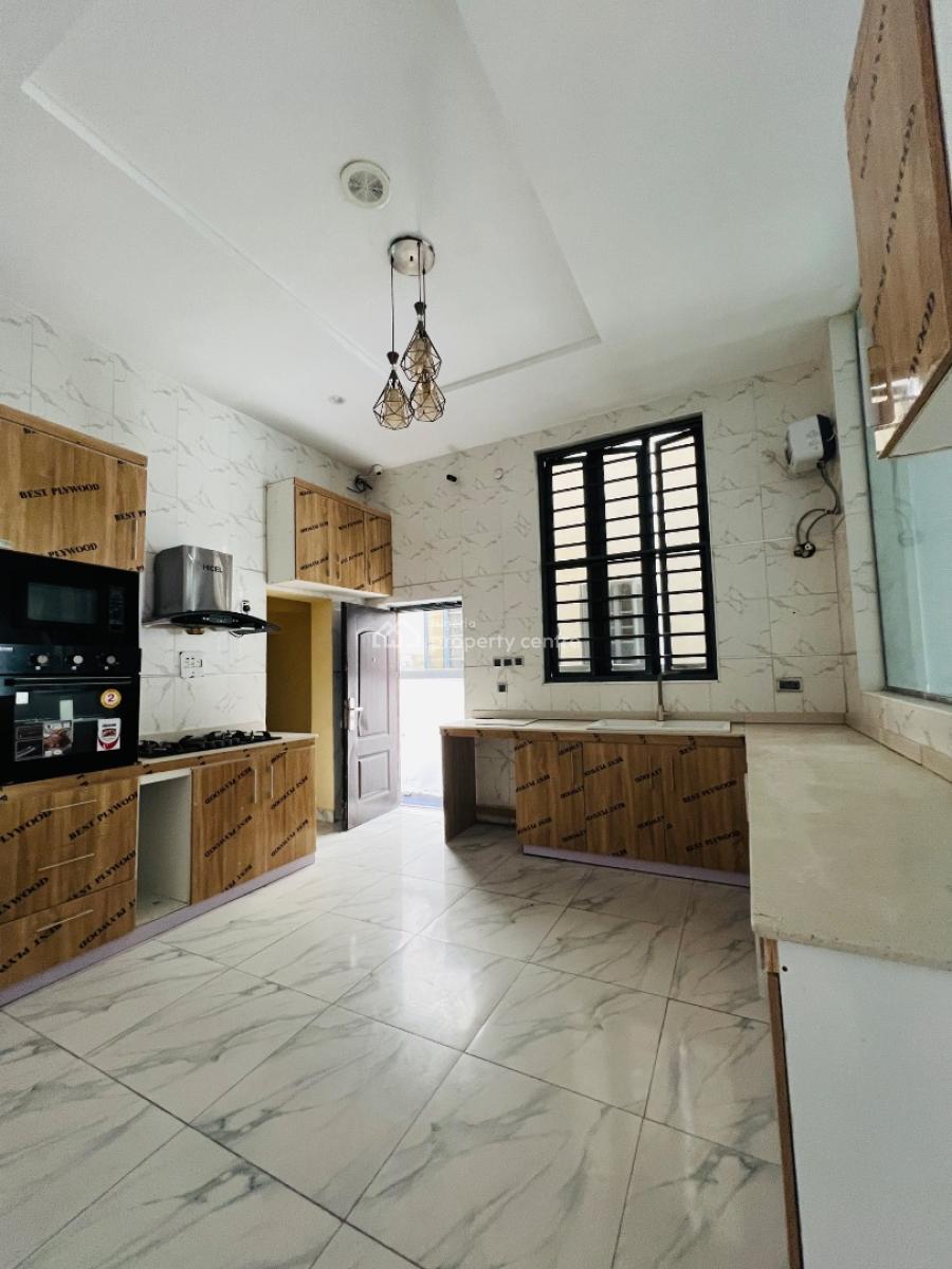 Serviced 4 Bedroom Semi Detached Duplex with a Bq, Ikota Gra, Behind Mega Chicken, Ikota, Lekki, Lagos, Semi-detached Duplex for Rent