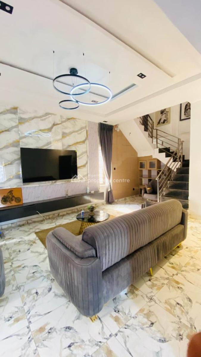 Luxury 4 Bedroom Fully Detached with Pent House, Oribanwa, Ibeju Lekki, Lagos, Detached Duplex for Sale