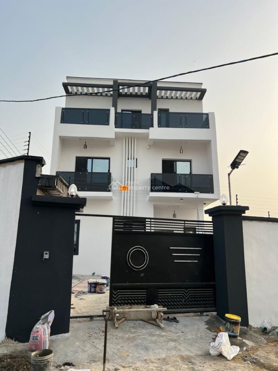 5bedroom Duplex Comes with Paint House, Oribanwa, Oribanwa, Ibeju Lekki, Lagos, Detached Duplex for Sale