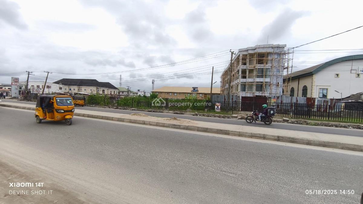 3100sqm Land Directly Facing The Road, Opposite Illumination Assembly Church, Addo Road, Ado, Ajah, Lagos, Commercial Land for Sale