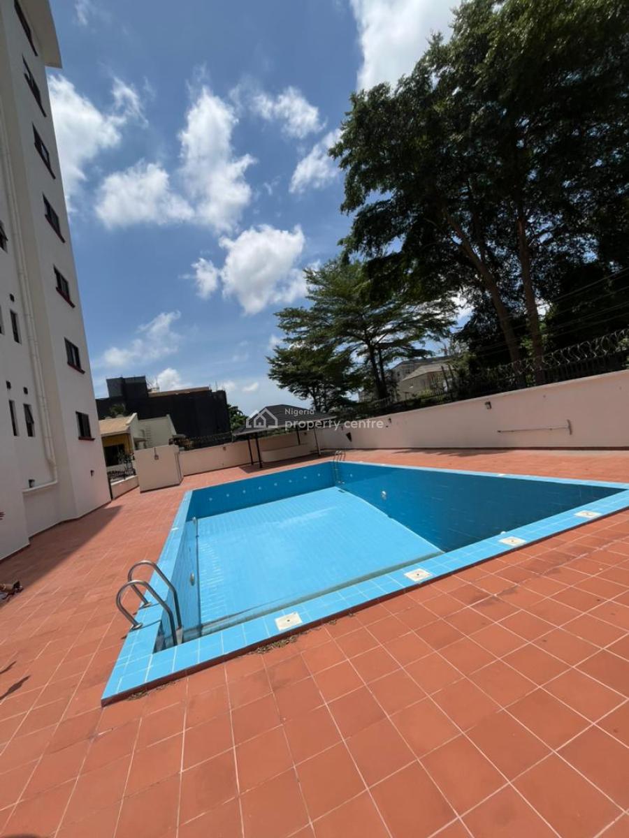 Lovely 3bedroom Flat with Bq,pool in a Serene Area, Off Glover Road, Ikoyi, Lagos, Flat / Apartment for Rent