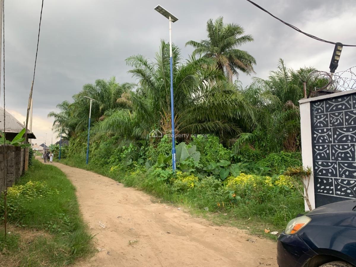 3 Plots of Land (300ft Front By 50ft Side), Off Aker Road By Navy Base Off Iwofe Road, Port Harcourt, Rivers, Residential Land for Sale