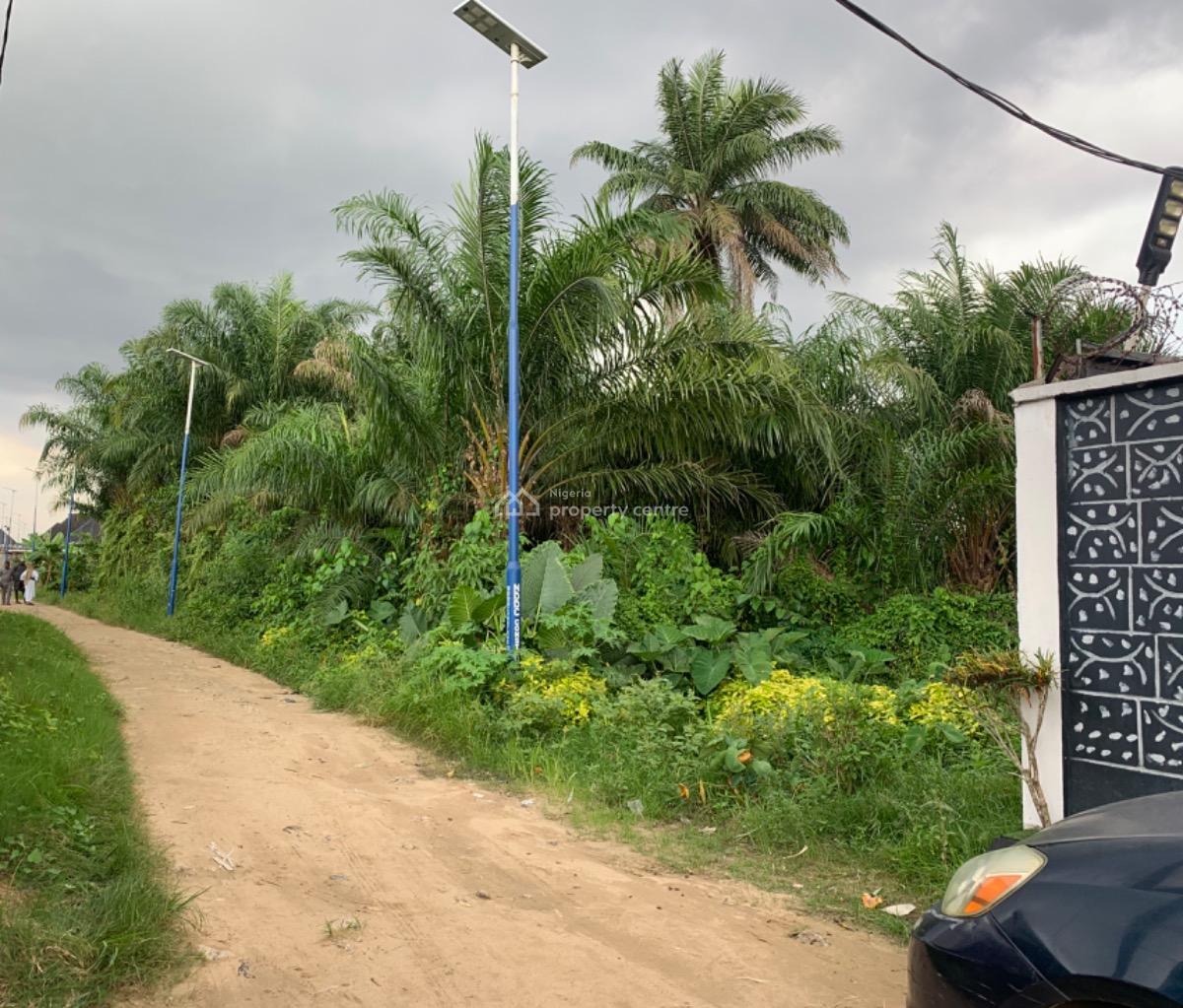 3 Plots of Land (300ft Front By 50ft Side), Off Aker Road By Navy Base Off Iwofe Road, Port Harcourt, Rivers, Residential Land for Sale