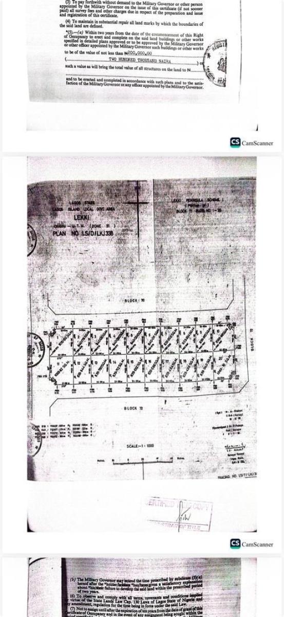 840sqm Land, Lekki Peninsula, Lekki Phase 1, Lekki, Lagos, Land for Sale
