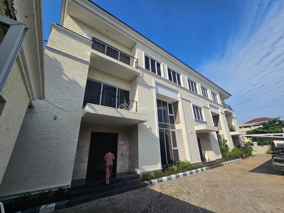 4bedroom Terrace Duplex with Bq, Swimming Pool,gym,24hrs Power,etc, Banana Island, Ikoyi, Lagos, Terraced Duplex for Rent