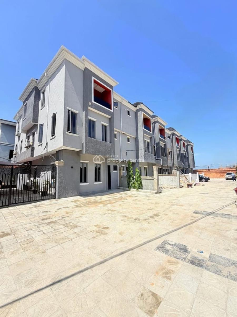 Lovely Built 5 Bedroom Terrace Duplex with Bq in Serene Environment, Gbagada, Lagos, Terraced Duplex for Sale