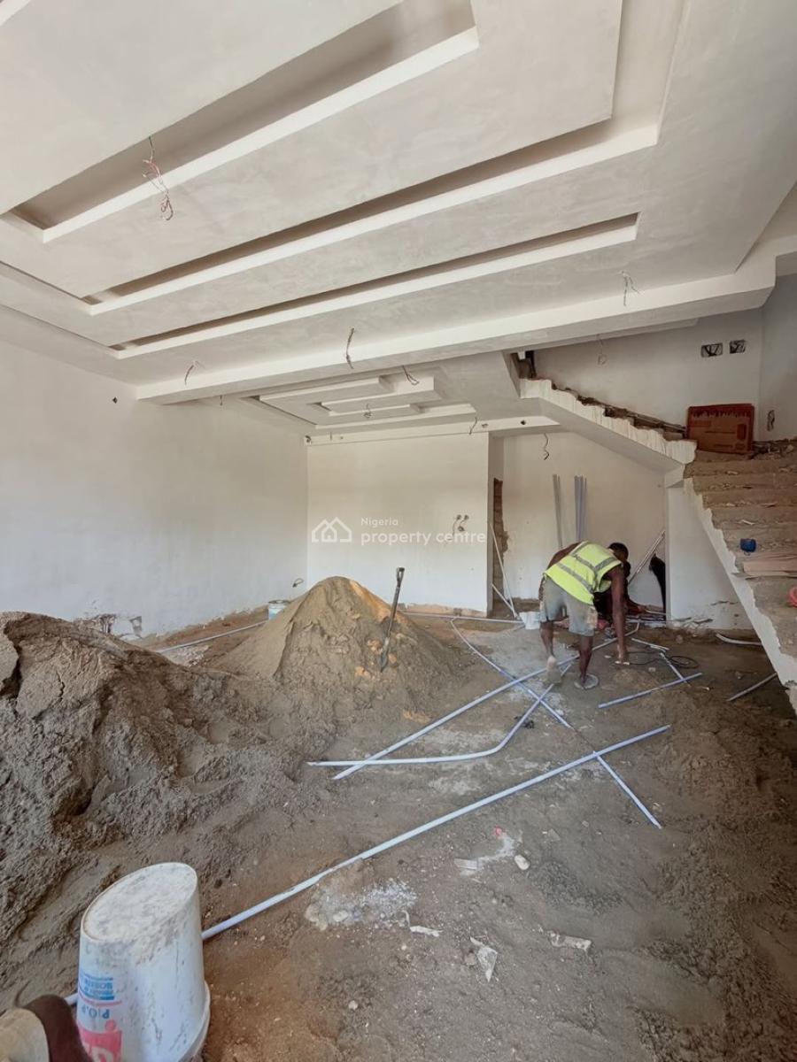 Lovely Built 5 Bedroom Terrace Duplex with Bq in Serene Environment, Gbagada, Lagos, Terraced Duplex for Sale