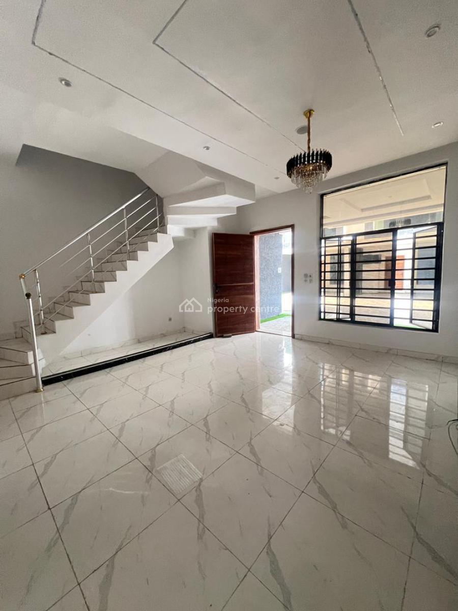 Spacious 4 Bedroom Terrace Duplex in a Secure, Ikota, Lekki, Lagos, Terraced Duplex for Rent